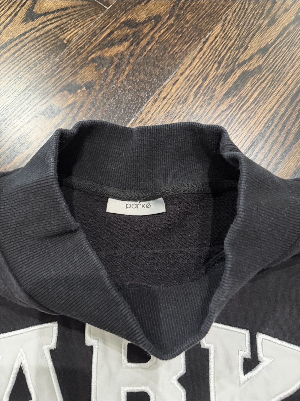 Parke limited edition black mock neck - Picture 2 of 2